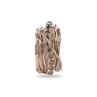 Anillo Rubinia Mujer in Oro Diamante Brown 1.00 Ct AN001RBR - AN001RBR